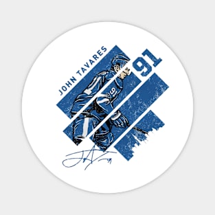 John Tavares Toronto Stripes Magnet